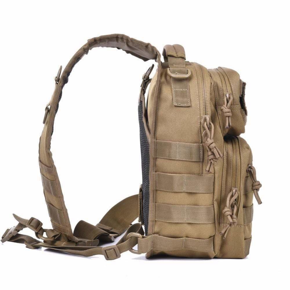Tactical Sling Bag Pack With FREE United States Flag & WOD Obsessed patches! - wodobsessed.com