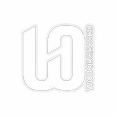 White WOD Obsessed Logo Sticker - wodobsessed.com