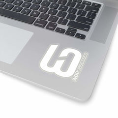 White WOD Obsessed Logo Sticker - wodobsessed.com