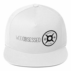 WOD Obsessed Flat Bill Cap - wodobsessed.com