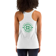 WOD Obsessed Lucky Lifting Women's Racerback Tank - wodobsessed.com