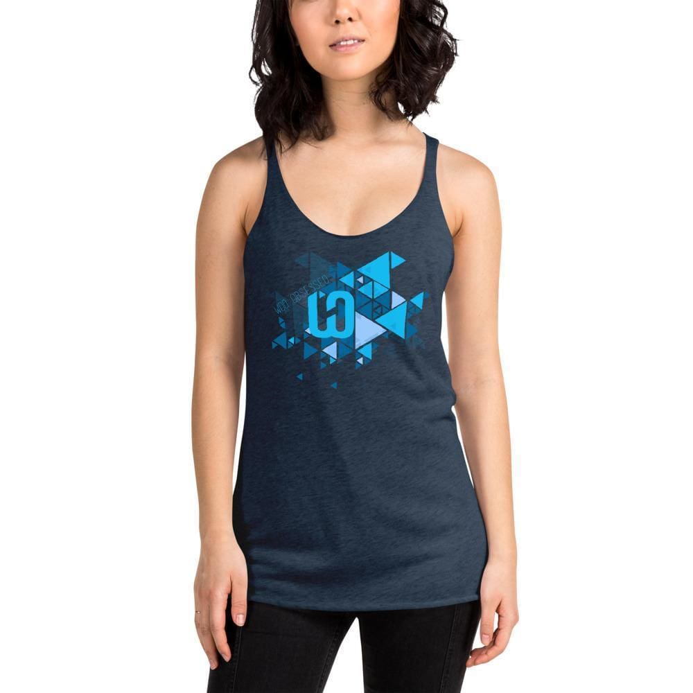Women's Extreme Lightweight WOD Obsessed 3-Angle Racerback Tank - wodobsessed.com