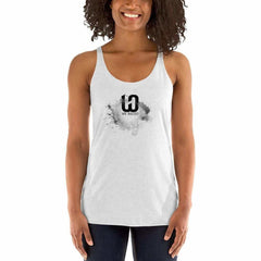 Women's Extreme Lightweight WOD Obsessed Abstract Racerback Tank - wodobsessed.com